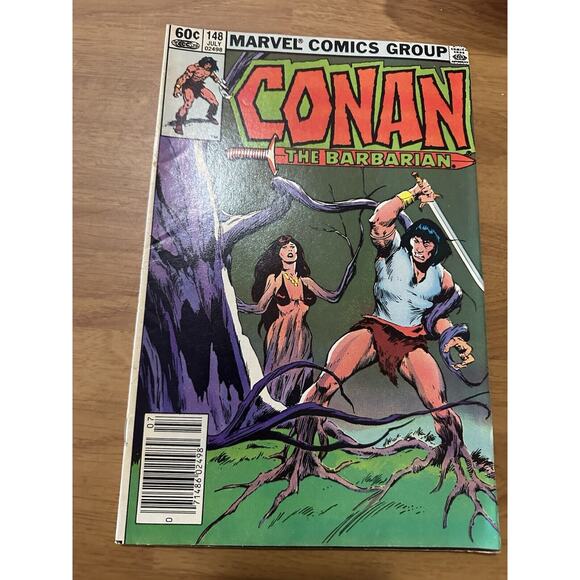 Marvel Comics, Conan The Barbarian Lot of 4, #125,136,148, & 154 1980s Fair/Good - Picture 9 of 16